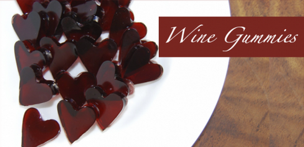 Homemade wine gummies